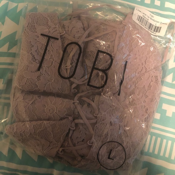 Tobi Liisa Lace Up Bodycon Dress - Picture 8 of 8